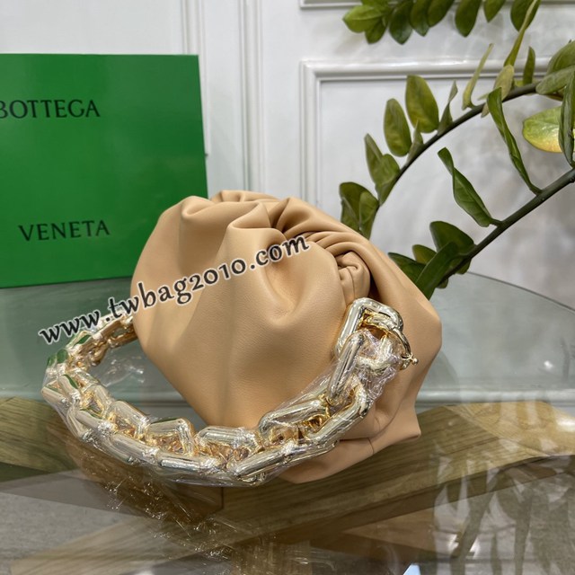 Bottega veneta高端女包 98078 寶緹嘉2021款鏈雲條朵包 BV經典款粗鏈條雲朵包  gxz1129